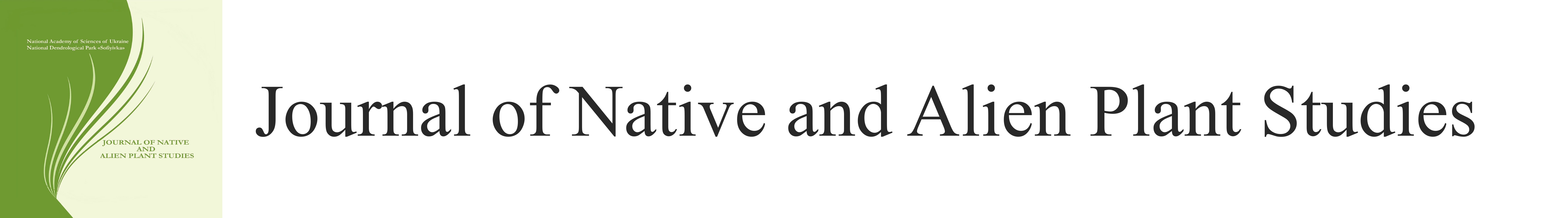 Journal of Native and Alien Plant Studies